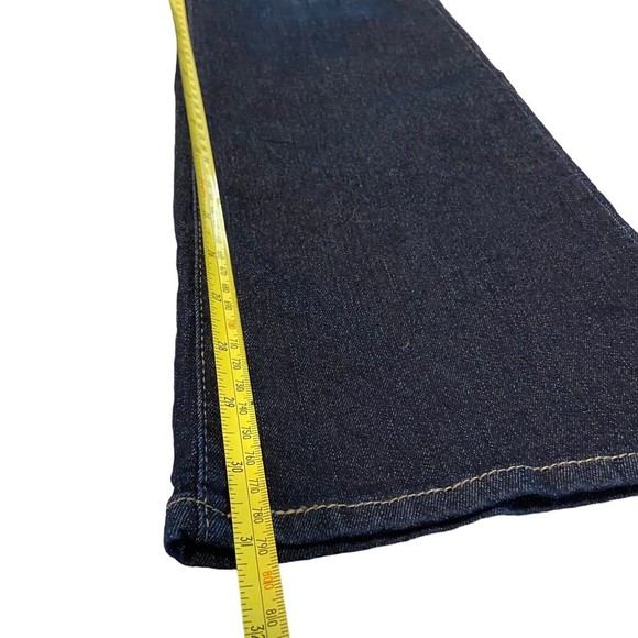 Signature Levi Stauss Jeans Dark Wash Modern Bootcut  4M Cotton Blend EUC 28x31 - Picture 7 of 10